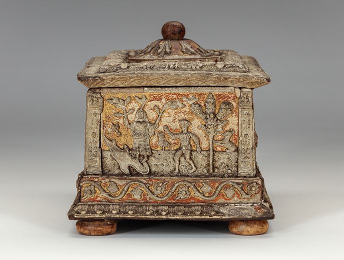 Pastiglia casket with mythological scenes | MasterArt